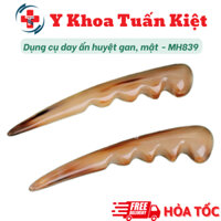✅ Dụng cụ day ấn huyệt gan, mật bằng sừng đả thông kinh lạc - MH839