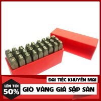 [ Dụng Cụ Số Pro ]. Bộ Đóng Chữ Xuôi 5mm Hiệu YC