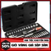 [ Dụng Cụ Số Pro ]. Đồ Nghề Yato Balan. Bộ tuýp tay vặn tổng hợp 1/4" 38 chi tiết YATO YT-14471