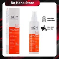 ( dùng được cho cả gia đình ) Xịt chống nắng ACM Medisun SPF 50+dùng được cho mặt và body