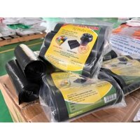 [ DUY NHẤT HÔM NAY ] COMBO 21 Cuộn Túi Nilon Đen Đựng Rác Tiện Dụng Hàng Tự Phân Hủy HANVICO (7 túi~ 21 cuộn)