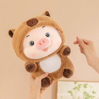 ✨   Efon-G Búp bê lợn dễ thương có thể biến hình, quà sinh nhật cho trẻ em/người lớn, kích thước 24- 70cm (Một số kích thước có đèn LED + túi quà) ✨