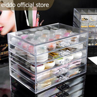 { Eiddo nails } Khay đựng phụ kiện nail 5 tầng - tủ mica cao cấp 5 tầng đựng đồ trang trí charm đá phụ kiện nail