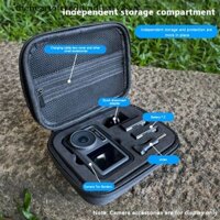 # Electronic # Túi xách Mini cho hộp đựng DJI Action 3 4 Túi du lịch Phụ kiện máy ảnh cho DJI Osmo Action 4 3 Túi lưu trữ Hộp bảo vệ.