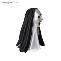 & Enjoy & the horror Mặt Nạ nun Sun Cao Su Đáng Sợ Với Khăn Trùm Đầu Hóa Trang halloween Kinh Dị