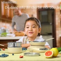 ✙ ☊❈Enpei cho trẻ em nhà chơi nấu ăn đồ bé gái quà tặng sinh nhật 6-8 tuổi bếp mini thực sự trọn bộ