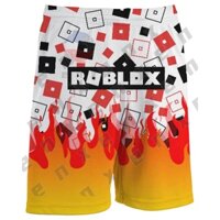* Enx * 3-13 Tuổi Roblox Quần Short Trẻ Em Quần Bé Trai Trò Chơi Quần Áo Đáy