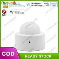 【】 EweLink Zigbee3.0 Cơ Thể Con Người Cảm Biến Không Dây Thông Minh Chuyển Động Cơ Thể mini PIR Cảm Biến Chuyển Động Sử Dụng Với Gateway cocomall12