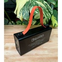 ( F600) Vỏ mạch box sạc dự phòng 100W 12 cell 21700, có led, vỏ nhôm, sạc nhanh cho laptop, Macbook. ( 6s 2P). LL