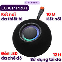 ( Flash Sale 50% ) Loa Bluetooth P Pro 1 - Nhỏ Gọn Bền Bỉ, Công Suất 10W và Kháng Nước IP67 Cho Âm Thanh Tuyệt Vời