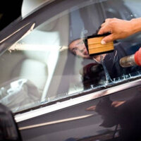 ( flim dán cửa kiếng khổ lớn) Cuộn Phim Dán Kính Xe Hơi/Văn Phòng siêu trong, 3 lớp