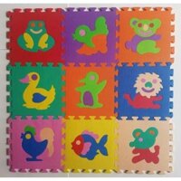 [ FREE ] RẺ VÔ ĐỊCH (Thảm xốp 10 TẤM hình động vật) dày 1cm [ HÀNG CHUẨN ]