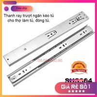 ⚡ FREE SHIP ⚡ [CHÍNH HÃNG]Bộ 02 Thanh ray bi trượt hộc tủ, ngăn kéo - Siêu Cao cấp GIẢM CHẤN SUS304 ADG 100 năm ko rỉ
