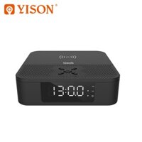 [ FREE SHIP ] Loa bluetooth không dây Mini YISON WS-5 Loa có đồng hồ báo thức và sạc nhanh_ Hàng chính hãng