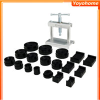 [🚚 Free shipping] Máy ép đáy đồng hồ dạng vặn ren, chắc chắn, dễ dàng điều chỉnh, xoáy ren và 12 khuôn đúc