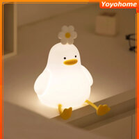 [🚚 Free shipping] Vịt Led Đèn Ngủ USB Sạc Đèn Ngủ Đèn Silicon Cảm Ứng Công Tắc Trẻ Em Kid Trang Trí Phòng Ngủ Quà Tặng