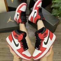 ✅ (FREESHIP) ảnh thật giày thể thao Jodan đỏ cổ cao ✅ GIẢM GIÁ 20% | "