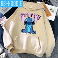 [ FREE_SHIP ] ÁO KHOÁC HOODIE NỈ UNISEX IN STITCH SIÊU CUTE ÁO KHOÁC HOODIE LOCAL BRAND