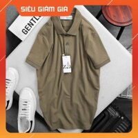 [ FREESHIP ] Áo thun nam có cổ tay ngắn, áo polo nam  chất cotton gân đẹp tinh tế, áo phông slimfit - W REAL M