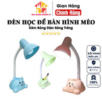 [ FREESHIP ] ĐÈN HỌC ĐÊ BÀN HÌNH MÈO CUTE CHỐNG CẬN CÓ ÔNG CĂM BÚT CHO BÉ MẪU MỚI
