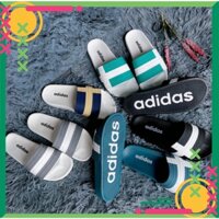 ( FREESHIP) Dép Nam Quai Ngang ADIDAS, Dép Das Đế Chữ Cao Su Hàng Đẹp hot trend 2022