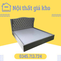 ( Freeship HN , TPHCM) Giường ngủ bọc nệm 1m6 1m8