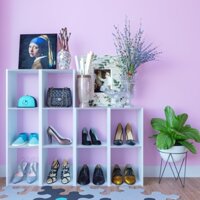 🚛 FREESHIP 🆓 Kệ Gỗ Đa Năng Kệ Gỗ Tổ Ong Nhiều Tầng Lắp Ghép Tiện Dụng