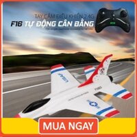 🔝 FREESHIP  Máy Bay phản Lực Điều Khiển Từ Xa F16 (Trắng) 🔝