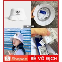 (💖 FREESHIP 💖) Mũ / Nón Tai Bèo Adidas Bucket Adicolor HAT - BK7350 White | HÀNG XUẤT DƯ 100% / CAM KẾT CHẤT LƯỢNG