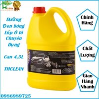 ❏( Freeship) nước dưỡng đẹn bóng lốp xe ô tô chuyên dụng can 4.5lít Ảnh thật)