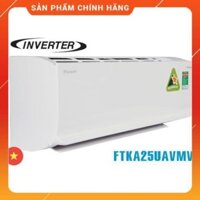 🌈 [ FREESHIP TẠI HÀ NỘI ] Điều hòa Daikin inverter 1 chiều 9000BTU FTKA25UAVMV [ Hàng chính hãng - BH 12 năm ]