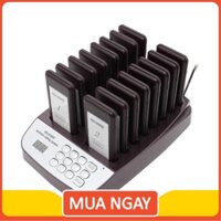 🔰 FREESHIP  Thiết bị tự phục vụ 16 thẻ báo rung không dây từ xa 🔰