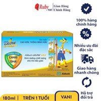 [ FREESHIP ] Thùng 48 Hộp Sữa Bột Pha Sẵn Abbott Grow Gold Vani 180ml (Giá Bán Trừ Khuyến Mãi) Dễ Uống