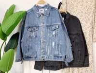 🥑 FREESHIP TOÀN QUỐC 🥑 [Denim jacket] Áo khoác bò bao chất, form từ 62kg đổ về
