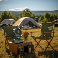 [ FREESHIP]Quạt  YOOBAO  F10 10000mah,Camping Cắm Trại Dã Ngoại Tích Điện  Tích Hợp Đèn,Sạc Điện Thoại, Điều Khiển Từ Xa