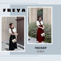 🛍 FREYA SHOP - Thời trang Sỉ 🛍Set đầm kèm áo khoác,Váy hai dây kèm áo khoác ngắn croptop xinh xắn,Váy hai dây dáng dài
