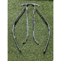 [ Full Bộ ) Nhựa  Nẹp viền mạ Bạc inox  yếm vespa điện