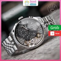 [ Full box chính hãng] Đồng hồ đeo tay Nam Fossil ME1135 chạy 2 động cơ dây thép đặc không gỉ, kính sapphire chống xước