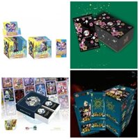 ( FULL BOX ) Hộp ảnh thẻ KIMETSU NARUTO ANIME GIRL ONE PIECE JUJUTSU DRAGON BALL Conan card nhân phẩm gacha anime