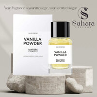 [ FULL BOX ] Matiere Premiere Vanilla Powder EDP 100ml | Nước hoa Unisex Hương Vani Phương Đông | Sahara Perfume