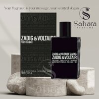 [ FULL BOX ] Zadig & Voltaire This Is Him EDT 100ml | Nước hoa nam phong cách lịch lãm | Sahara Perfume