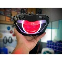 [ Full Chóa ] Bi Cầu LED B11 Lens Tím Lắp Sẵn Trên Chóa Exciter 155VVA, Y16ZR