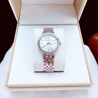 [ Fullbox hãng ] Đồng hồ nữ Michael Kors dây gold đính đá mặt xanh siêu xinh