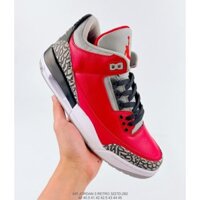 📦 FULLBOX🌐 ORDER 🎀STORE HONGKONG🎀 💯 ẢNH THẬT💯 🏷 Air Jordan 3 Retro Black Cement 🏷 👟 GIÀY THỂ THAO 👟 :( ✫