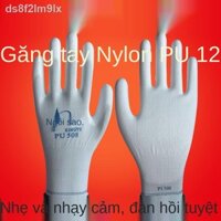 ✤ ◄ ┋Găng tay mỏng Xingyu PU508 chống mài mòn, thoáng khí, trượt, tĩnh điện, nhà máy điện tử nam và nữ đóng gói làm việc