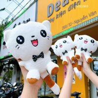 ** Gấu bông Mèo Mắt To Trắng
