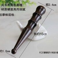 ❈ ❈ Gậy Massage mặt bằng gỗ đàn hương Acupoint Stick Gỗ nguyên khối Thanh kinh tuyến Trị liệu chân Stick Máy mát xa chân cầm tay BH250327C