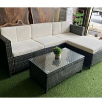 -ghế sofa nhựa giả mây