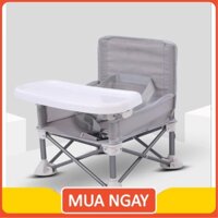 🔰 Ghế tập ăn gấp gọn hợp kim nhôm cho bé High Chair Baby Simon Shop 🔰