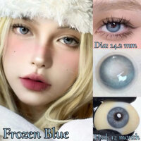 [ GIÁ 1 CẶP ] Lens Xanh Dương Frozen Blue